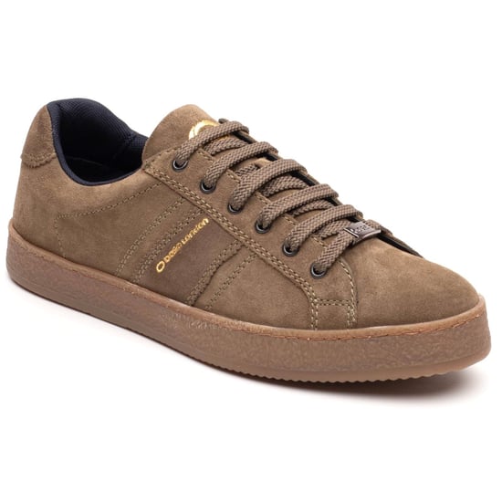 Base London Hopper Leather Men's Moss Trainers - Image 6
