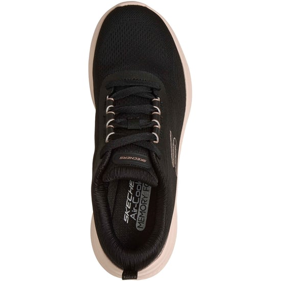 Skechers Skech-Lite Pro 2.0 Polyester Dames Zwart/Roze Gouden Sneakers - Image 3