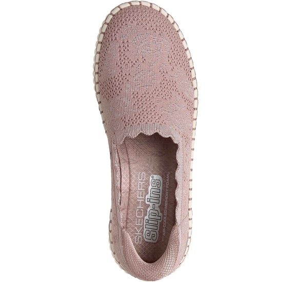Skechers Wilshire Boulevard Polyester Dames Mauve Sneakers - Image 3