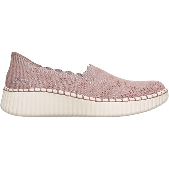 Skechers Wilshire Boulevard Polyester Dames Mauve Sneakers - Image 5
