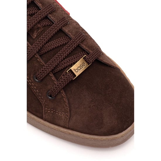 Base London Hopper Leather Men's Brown Trainers - Image 6