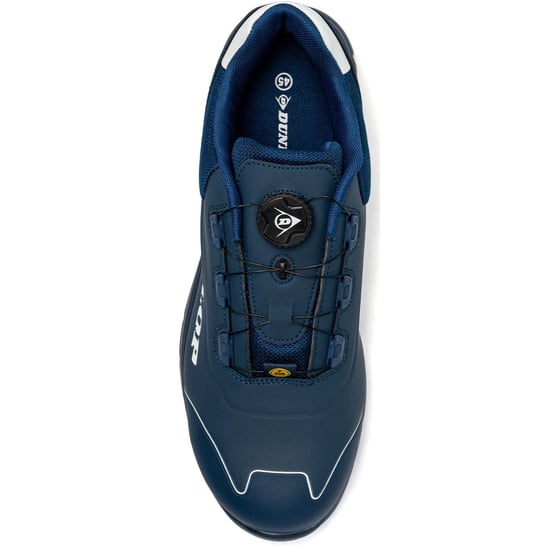 Dunlop Matt Microfiber Men's Navy/White Safety Trainers - Image 4