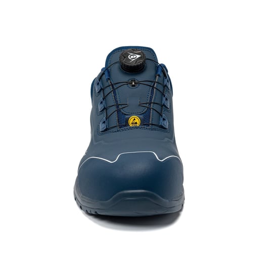 Dunlop Matt Microfiber Men's Navy/White Safety Trainers - Image 5