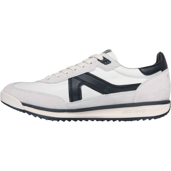 Skechers SKX 92 Spective Leren Heren Sneakers Wit/Zwart - Image 4
