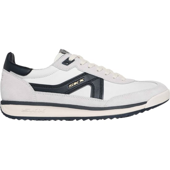 Skechers SKX 92 Spective Leren Heren Sneakers Wit/Zwart - Image 5