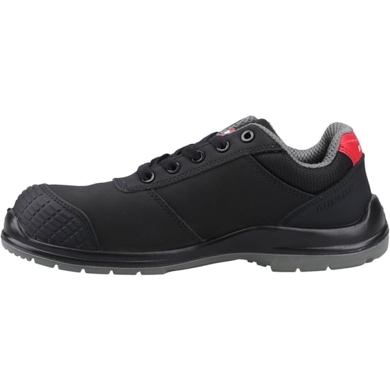 Dunlop First One Adv-Evo Low Nubuck Men's Black/Red Safety Trainers - Image 4