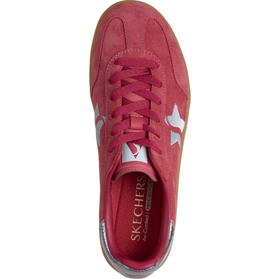 Skechers Academy Hi Elevated Essence Läder Damskor Röd/Blå - Image 3