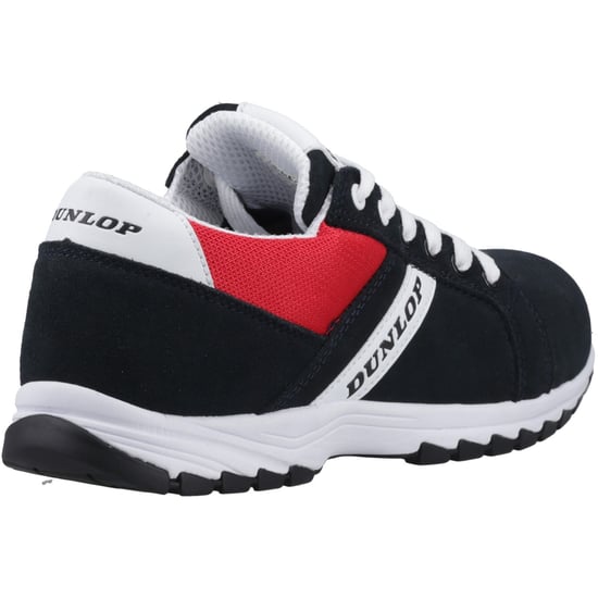 Dunlop Street Response Suede Men's Dark Blue/Red/White Safety Trainers - Image 2