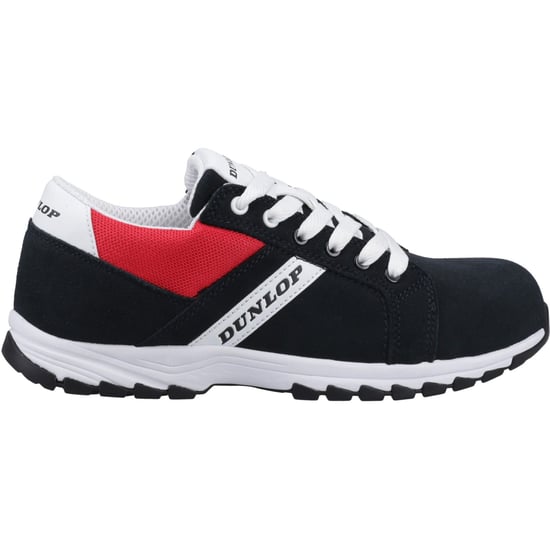 Dunlop Street Response Suede Men's Dark Blue/Red/White Safety Trainers - Image 5