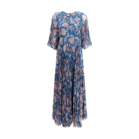 Embellished Crystal Velvet Mini Dress - Image 1
