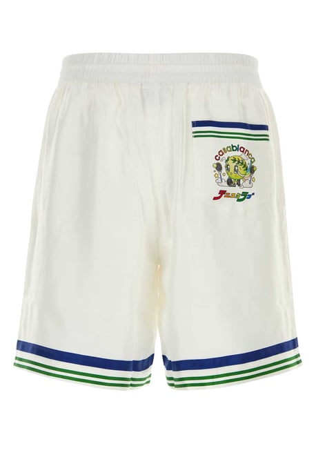 Vita satinbermuda shorts - Image 2