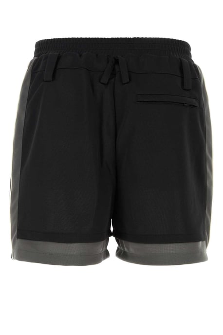 Zwarte Polyester Bermuda Korte Broek - Image 2