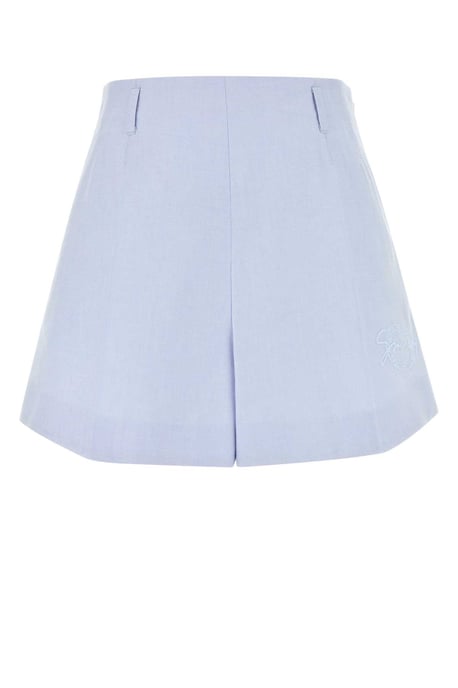 Poederblauwe Katoenen Shorts - Image 2