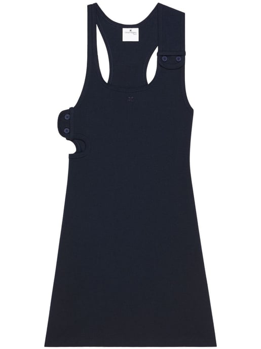 90 S Ribbade Bomullsmidress - Image 5