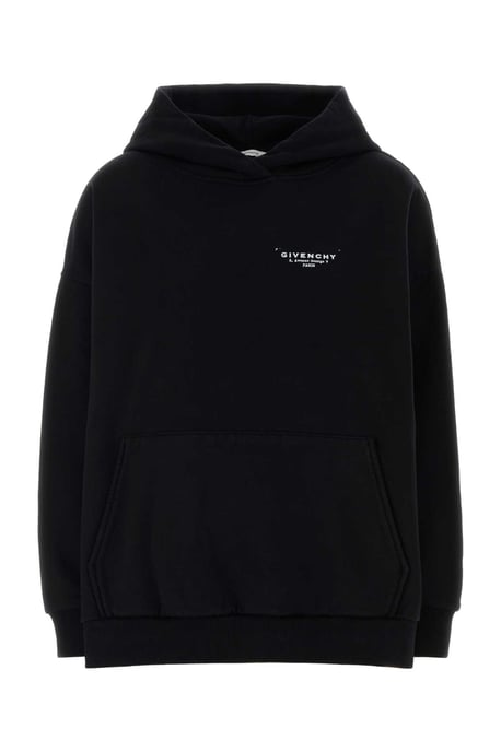 Zwarte Katoenen Oversized Sweatshirt - Image 2