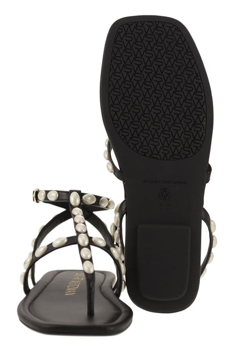 Pearlita - Thong Sandal With Pearls - Image 5