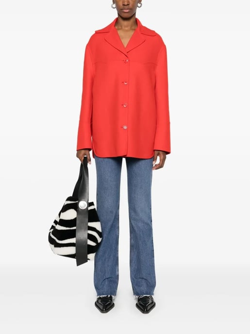 Virgin Wool Coat - Image 1