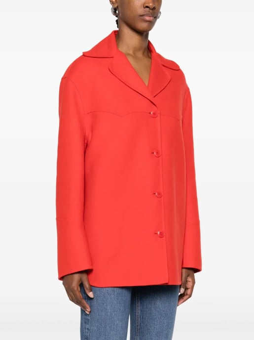 Virgin Wool Coat - Image 2