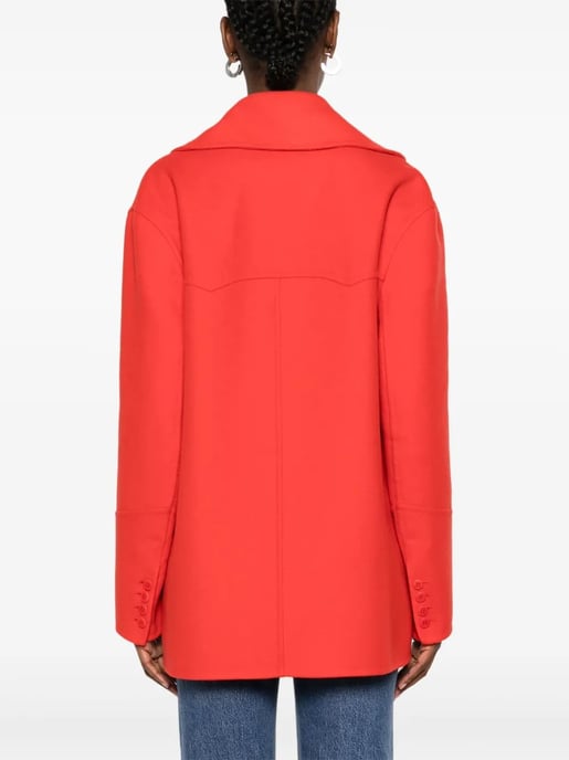 Virgin Wool Coat - Image 3