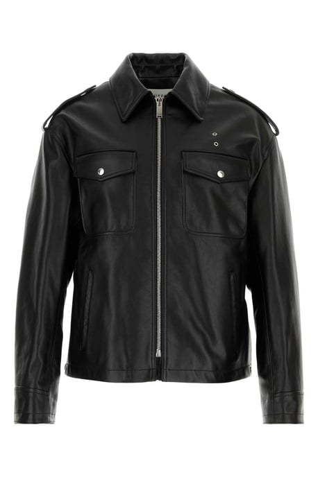 Black Leather Jacket - Image 2