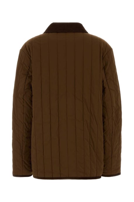 Brun Stretch Nylon Leone-jacka - Image 2