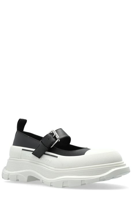 Bicolor Leren en Rubber Ballerina's - Image 2