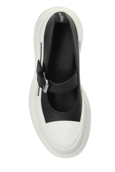 Bicolor Leren en Rubber Ballerina's - Image 4