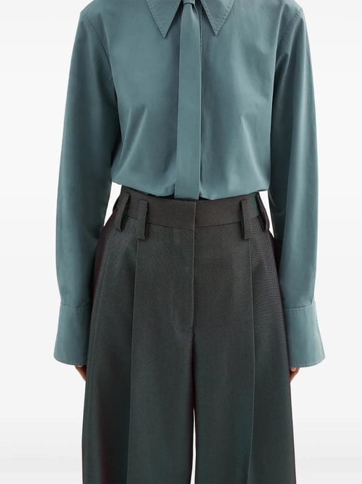 Groene Wijde Pantalon - Image 2