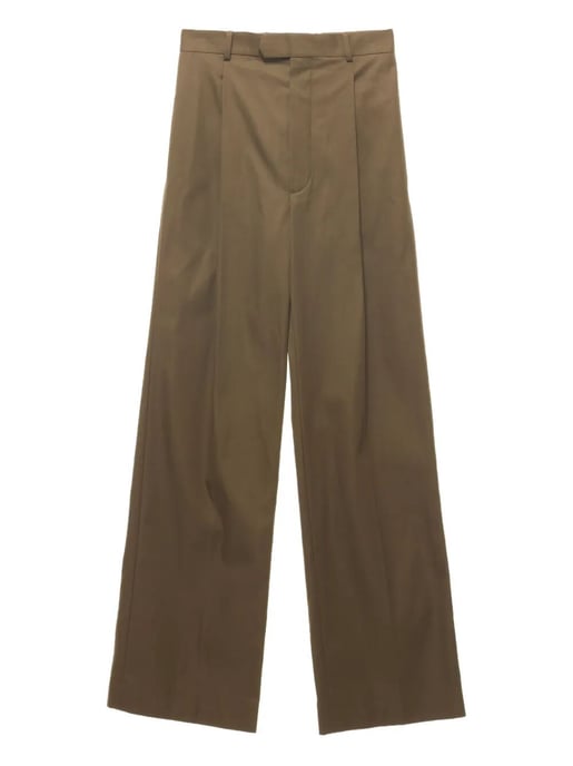Pantalon met plooien aan de voorkant - Image 3