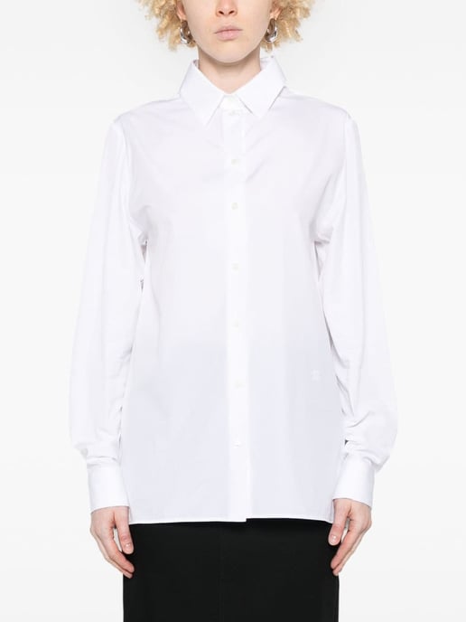 Witte Poplin Overhemd - Image 1