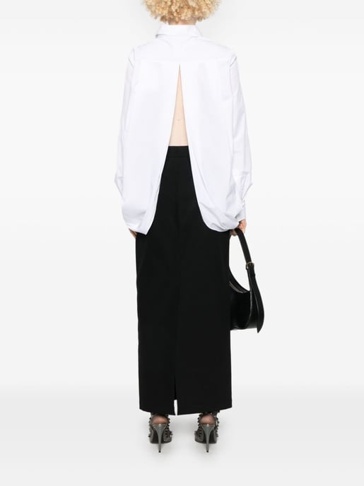 Witte Poplin Overhemd - Image 3