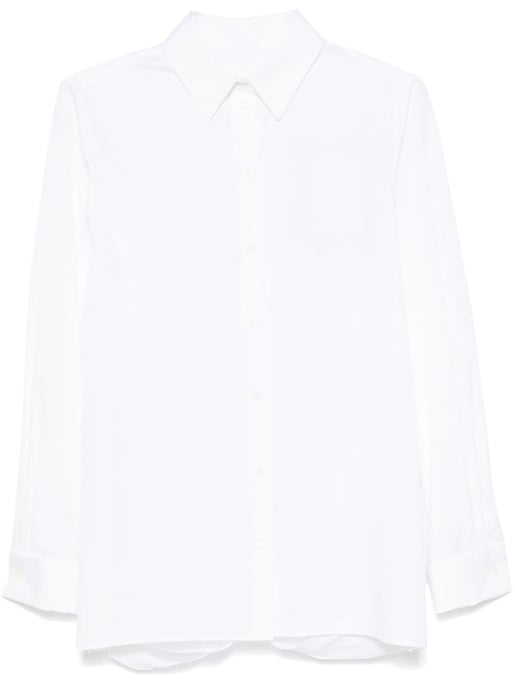 Witte Poplin Overhemd - Image 5