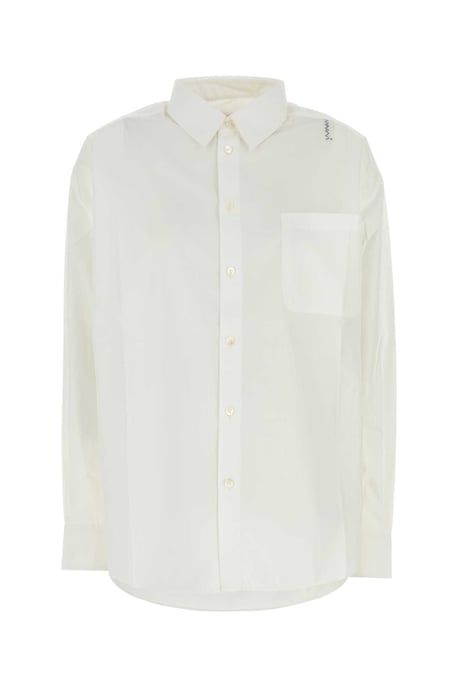 Witte Poplin Overhemd - Image 1