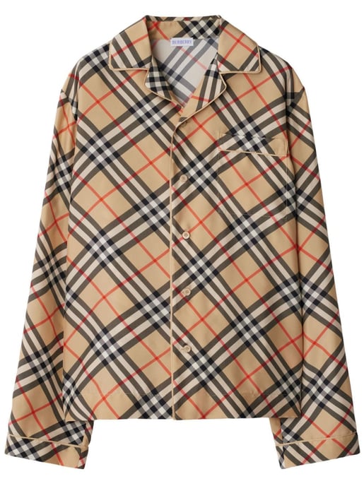 Geborduurd Zijde Shirt - Image 1