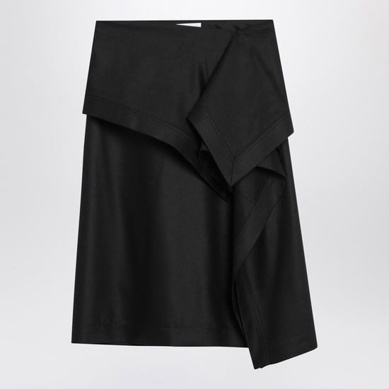 Asymmetrische Zwarte Rok met Korset - Image 1