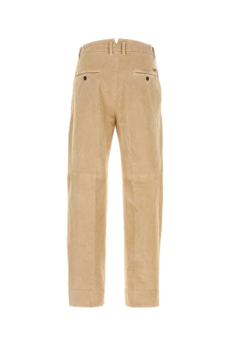 Beige Stretch Corduroy Broek - Image 2