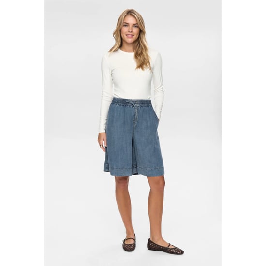 Nümph 706460 nuelida shorts snow washed denim - Image 1