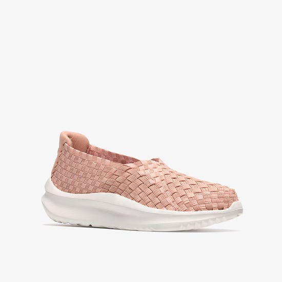 Solevana Weave Pale Peach Shoes - Image 4