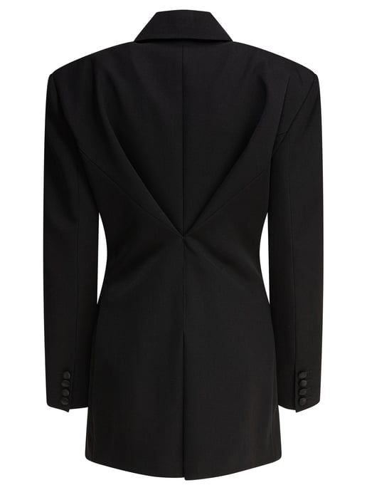 Plissé Dubbele Breasted Blazer - Image 2
