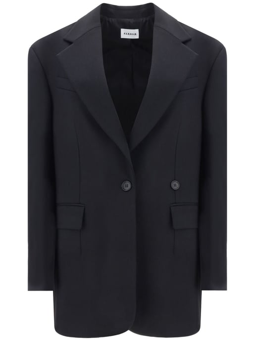 Wollen Enkelbreasted Blazer Jas - Image 1