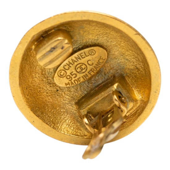 Tweedekans Cc Goudkleurige Clip-On Oorbellen - Image 4