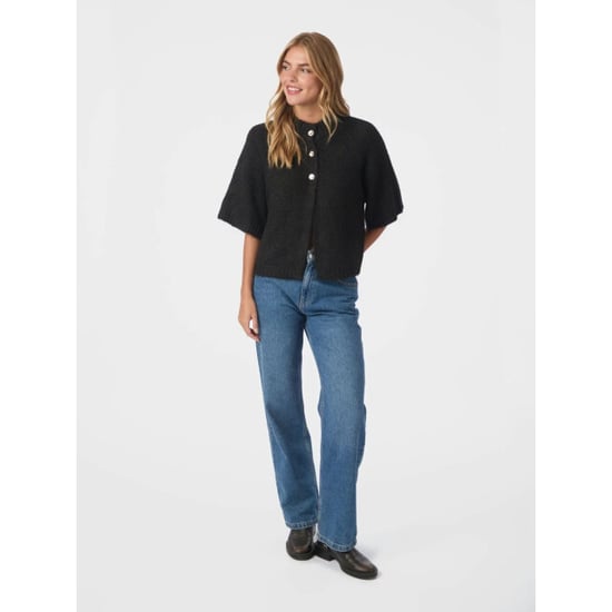 Neo Noir benuta fluffy knit cardigan 165816 676 dark brown - Image 6