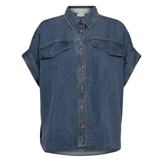 Nümph Numph nuelida sleeveless shirt 3160 snow washed denim - Image 3