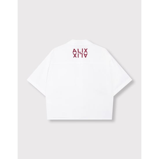 Alix The Label Ladies woven clean poplin shortsleeve blouse blouses 2603907632 - Image 4