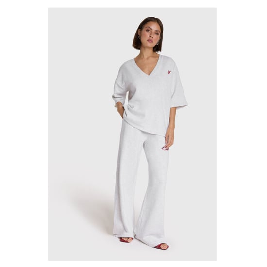 Alix The Label Ladies knitted wide leg sweat pants 2603173594 - Image 3