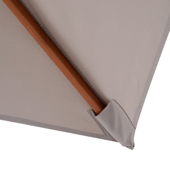 4goodz 3-delig kantelbare parasol hout rechthoekig 200x150x230 cm - - Image 5