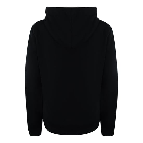 Love Moschino Black Zip Hoodie Small White Boxed Logo - Image 3