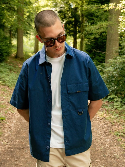 Luke 1977 Men's Heya Shirt in Navy - Image 2