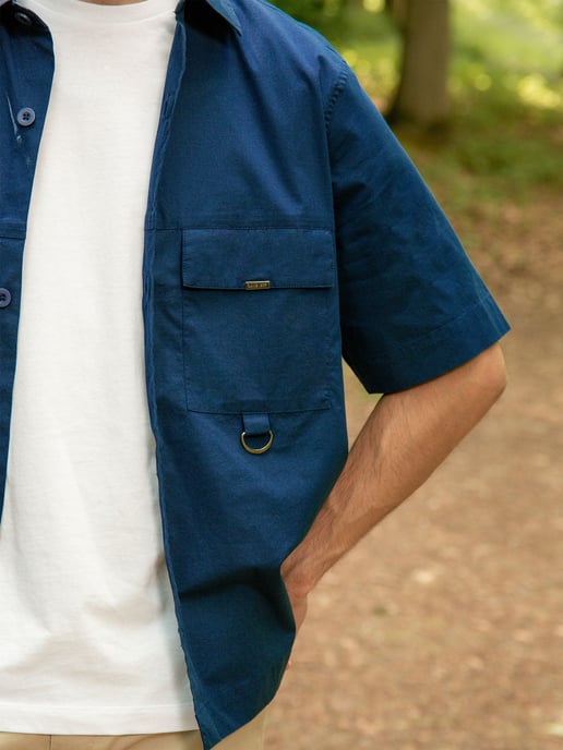 Luke 1977 Men's Heya Shirt in Navy - Image 4