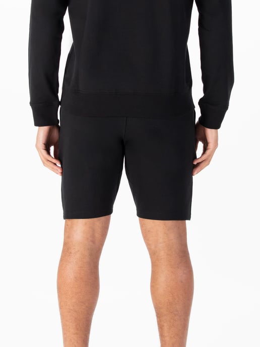 Luke 1977 Men's Index Jersey Shorts in Black - Image 4